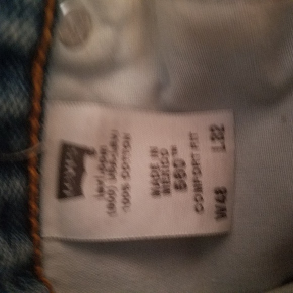 SOLD**Levi's Comfort Fit 560 Acid Wash Jeans 48 30 - Picture 7 of 8